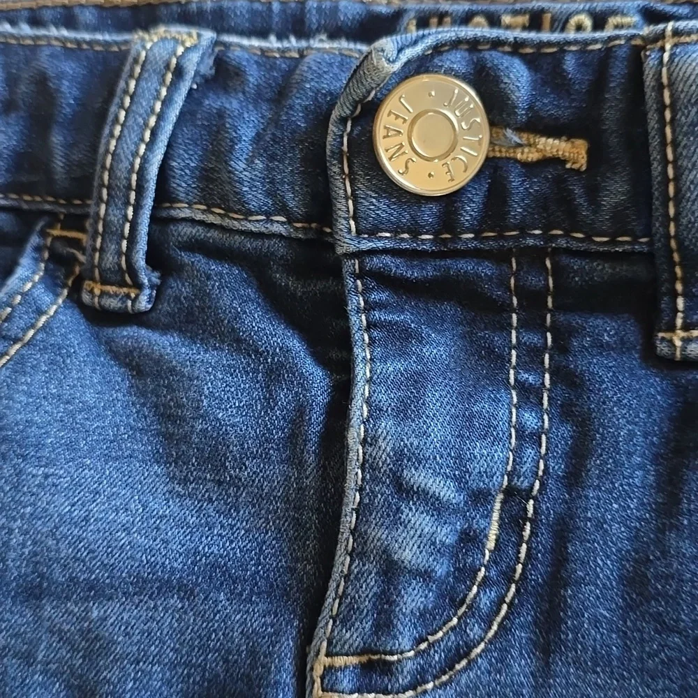 Justice Blue Jean‎ Shorts Size 10